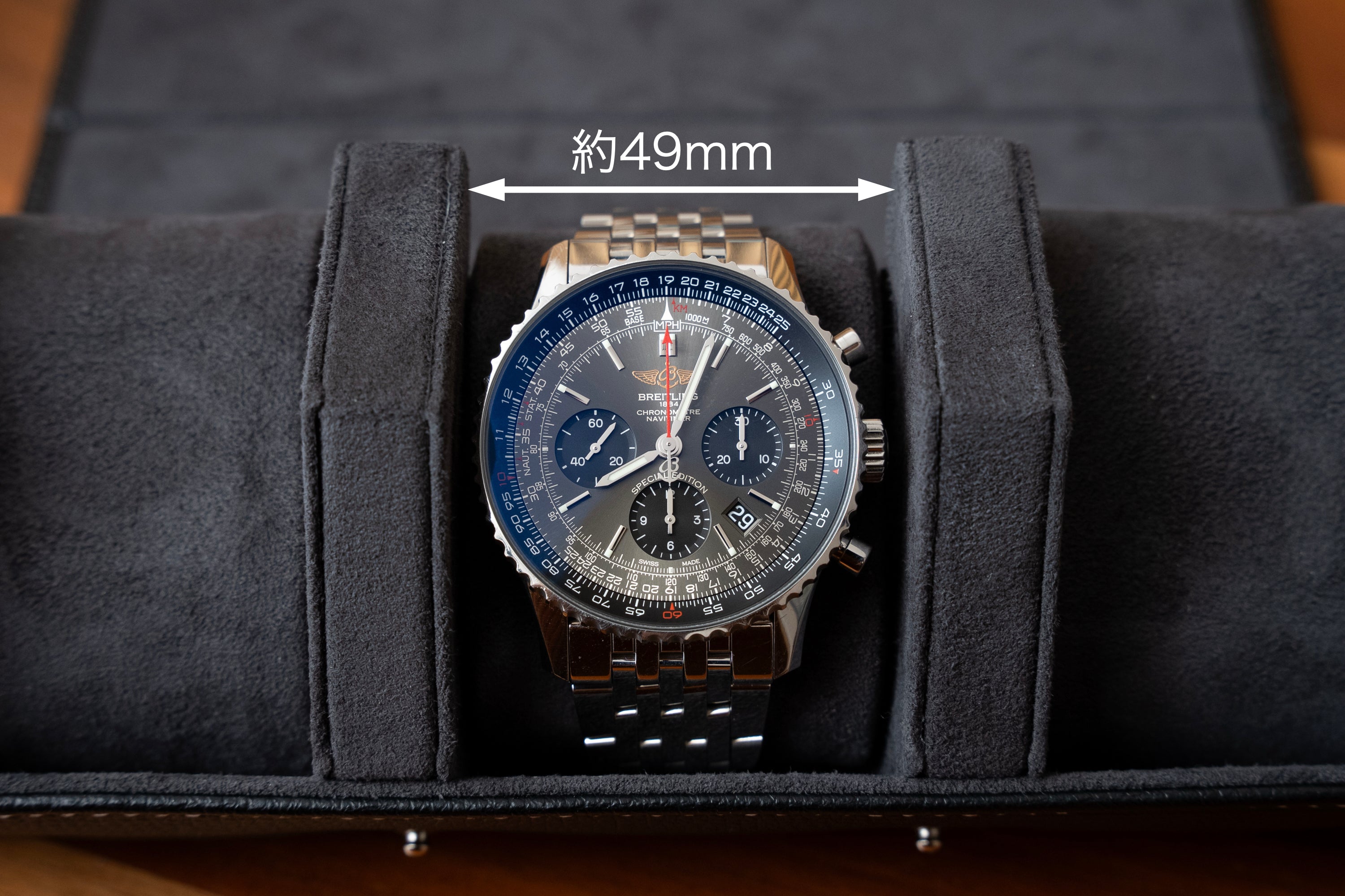 Watch Portの仕切り間サイズ