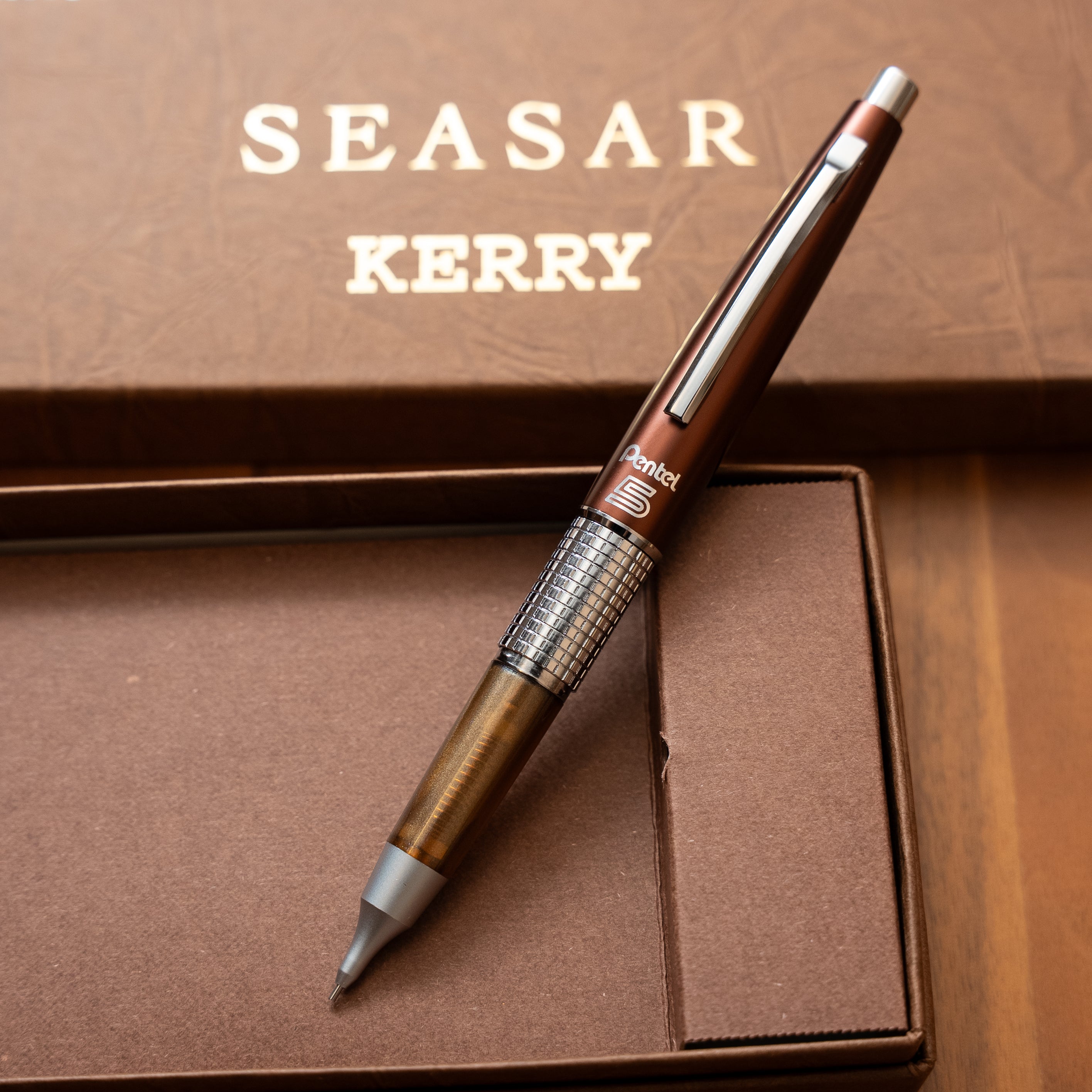 Pentel KERRY ブラウン シャープペンシル KERRY Seasar Brown