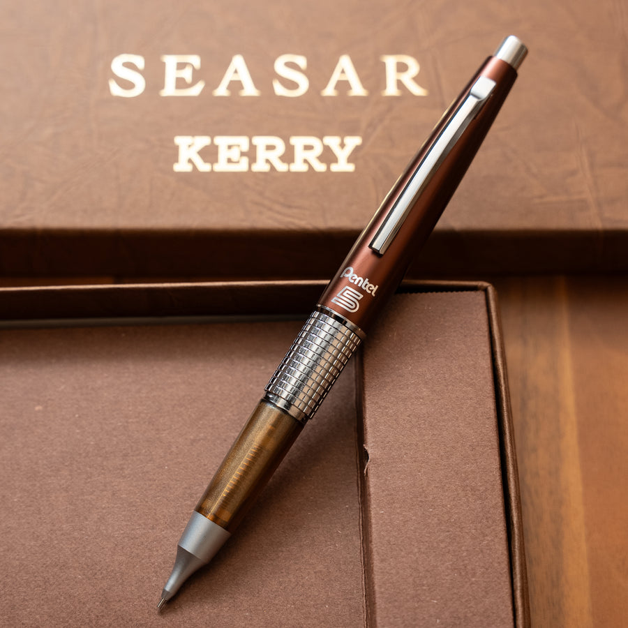 Pentel KERRY しーさー限定色 Seasar Brownと化粧箱