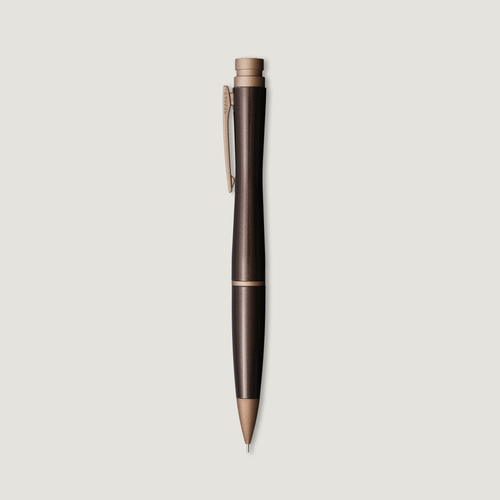 値下げ☆SEASAR シャーペン 本体ダークブラウン専用ケース付き☆美品☆大人気 aero-darkbrown-left.png?width=500