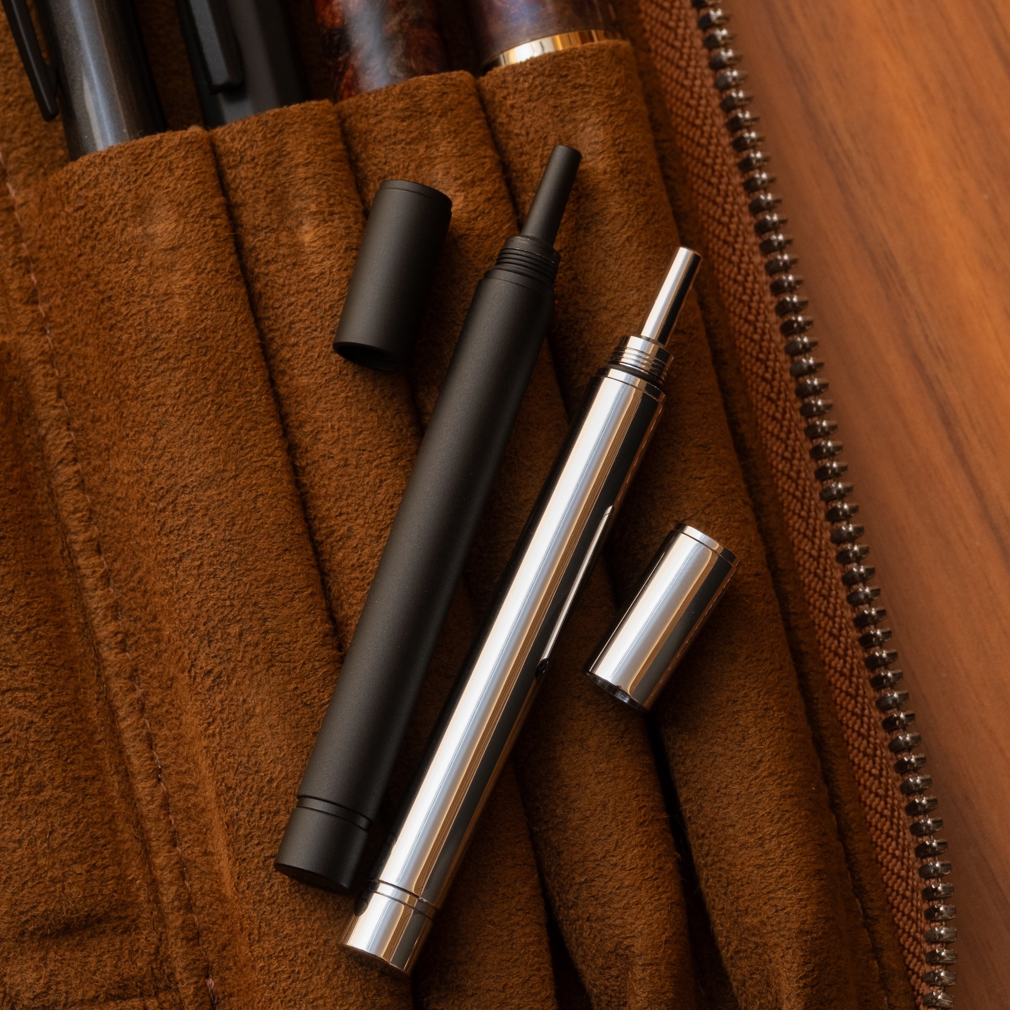 真鍮シャープ芯ケース DIJECT｜指を汚さずダイレクト給芯 / SEASAR