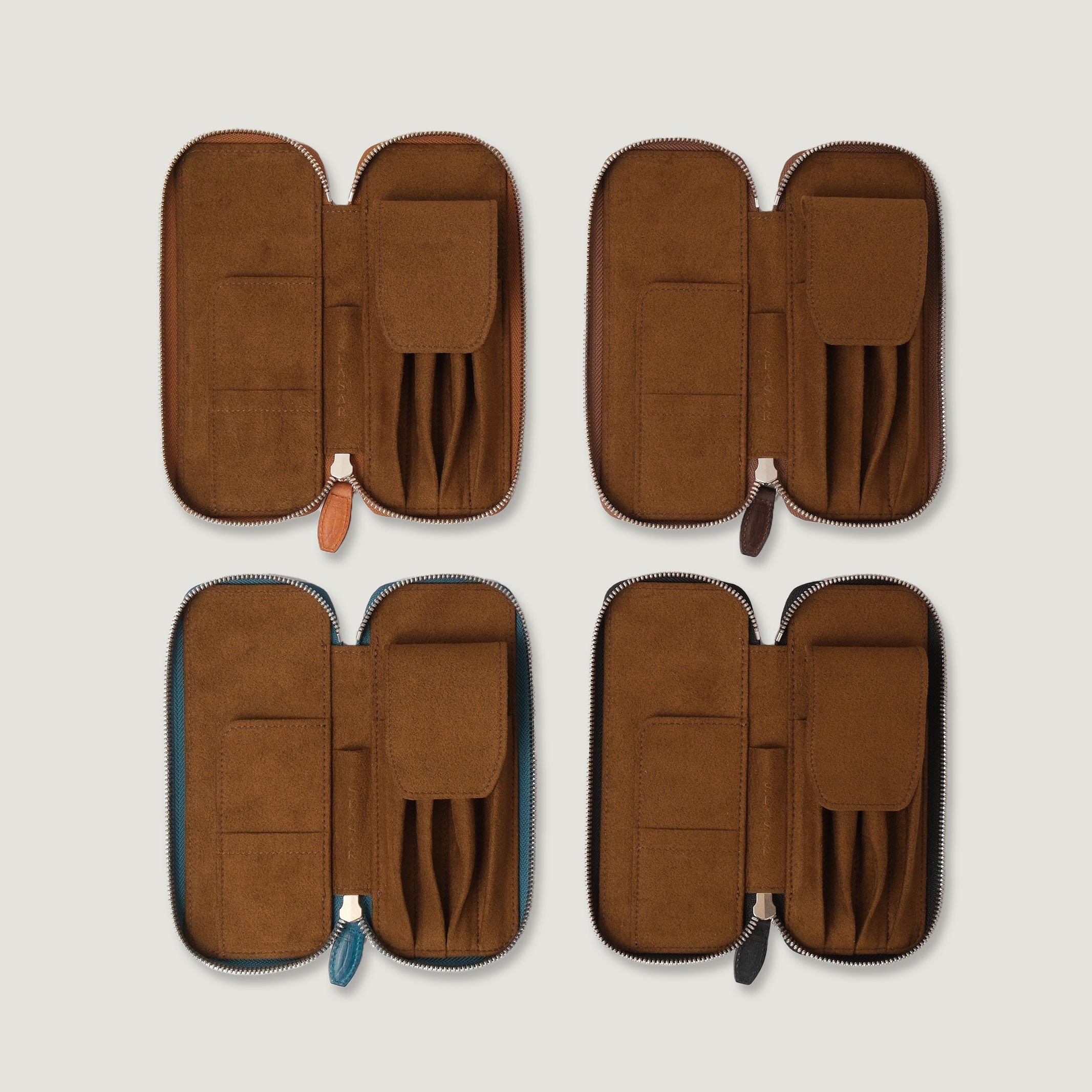 【美品】 シーサー SEASAR Duct ペンケース マルゴー ブラウン Duct ペンケース マルゴー / SEASAR