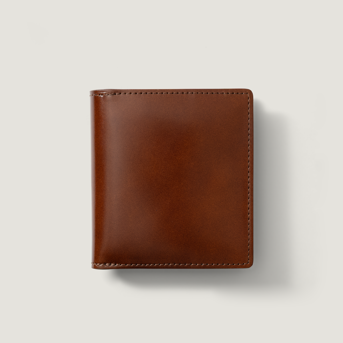 Integral 二つ折り財布 コードバン コーヒーブラウン