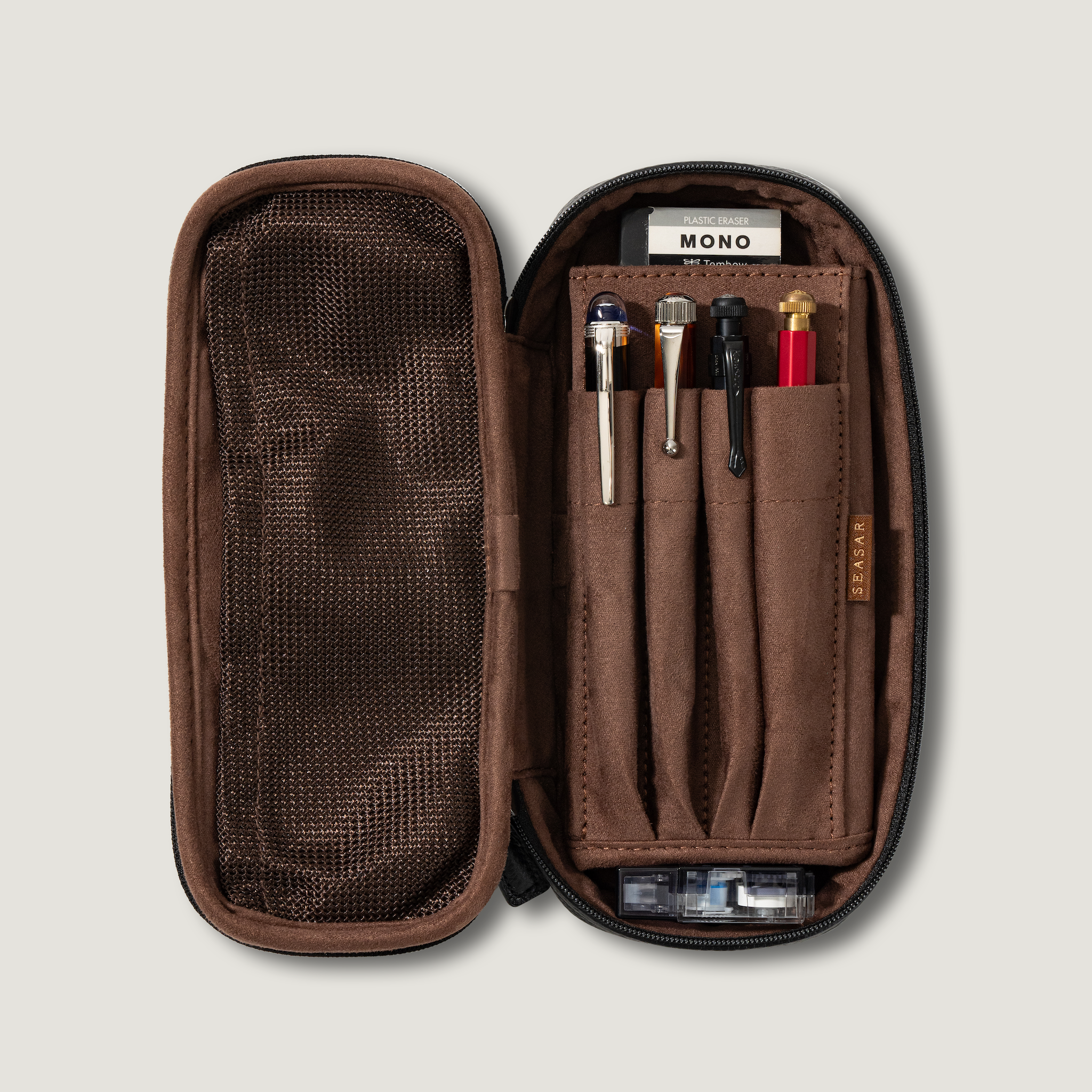 OctFold ペンケース エンボスレザー OctFold ペンケース エンボスレザー